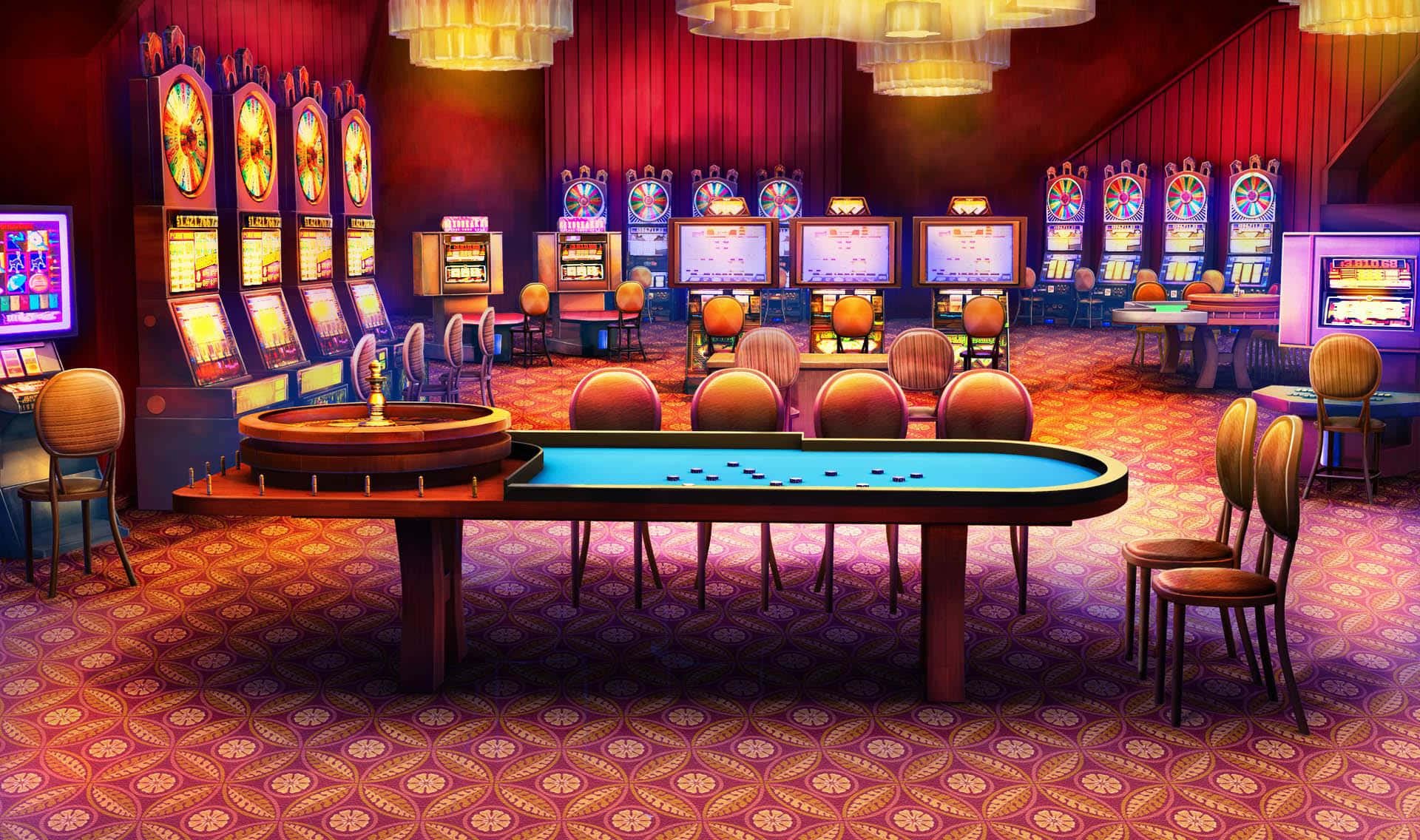 Live casino dealer games including baccarat and roulette